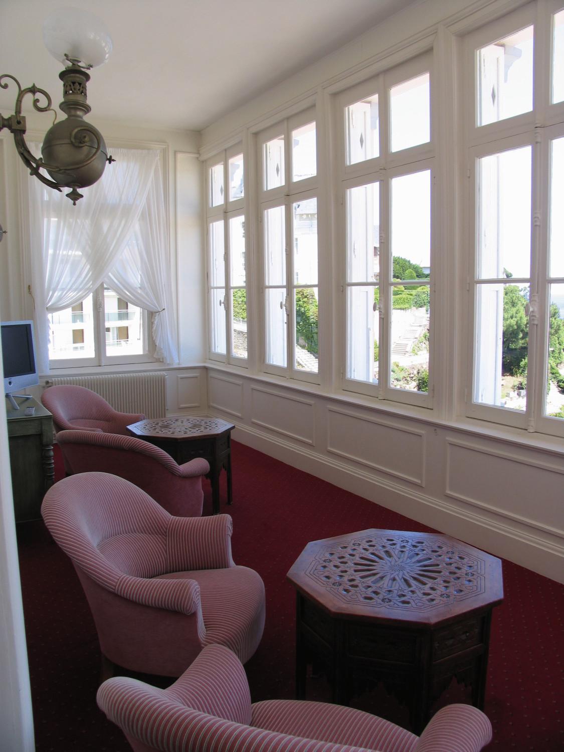 Hotel Villa Reine Hortense Dinard Nhà hàng bức ảnh